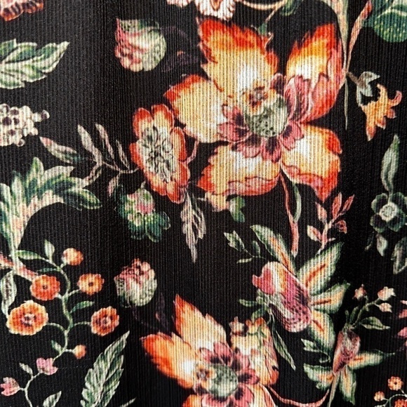 SACHIN + Babi Callie Mini Ruffle Dress Black Floral 4 - Picture 16 of 17